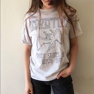 Brandy Melville Led Zeppelin graphic tee